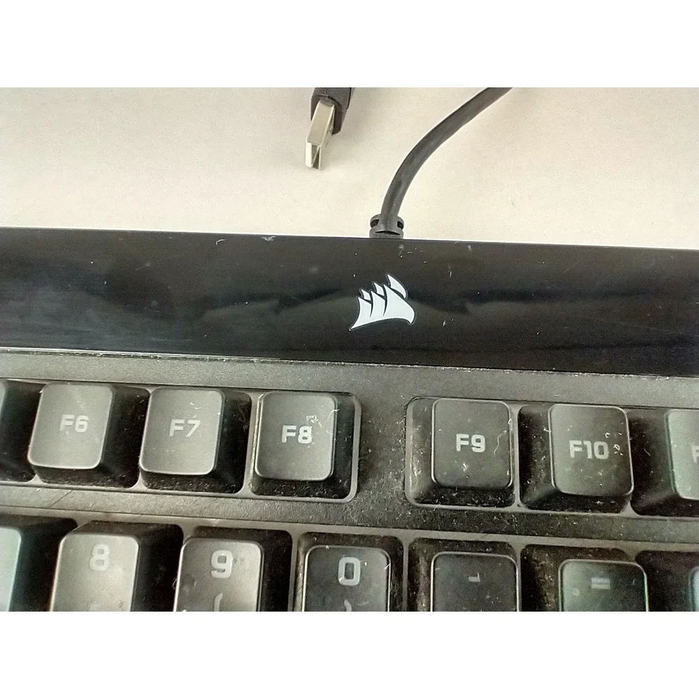 Corsair‎ K55 RGB PRO Gaming Keyboard Black Wired USB CH-9226765-NA TESTED